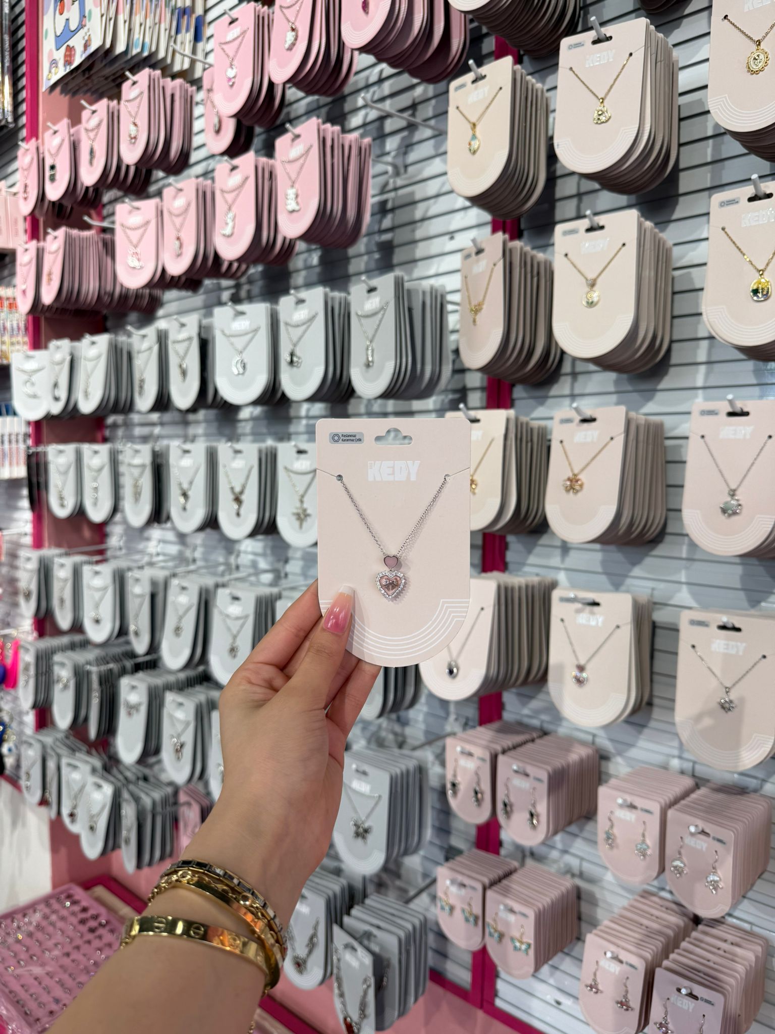 Crcis Heart Çelik Kolye