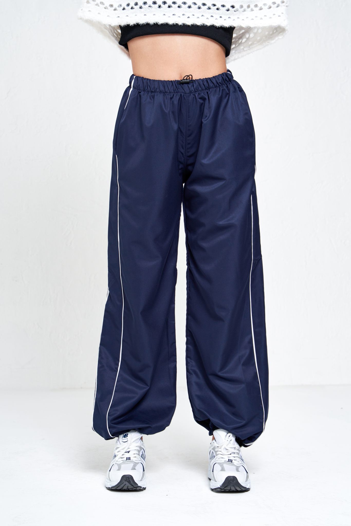 Two Line Detail Baggy Unisex Eşofman Altı