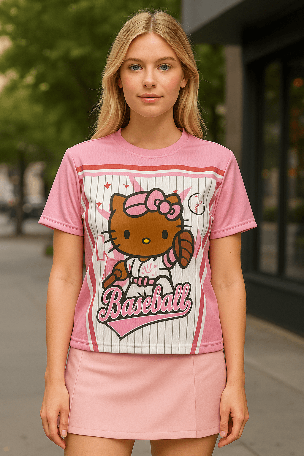 Baseball Pembe Forma