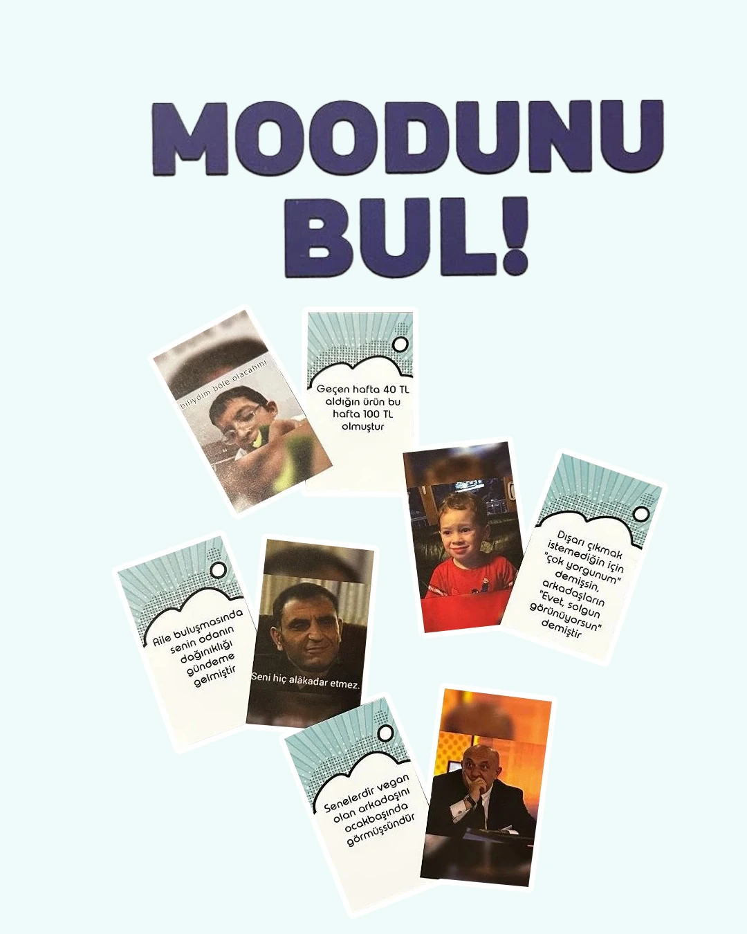 1. Pack Beyaz Modunu Bul Eğlenceli Kart Oyunu