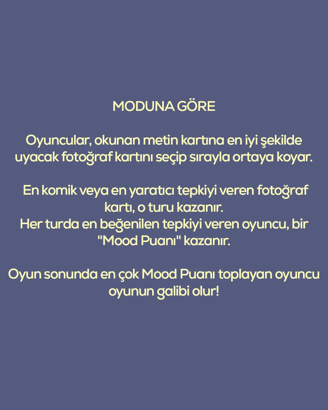 Mavi 3. Pack Modunu Bul Fotoğraflı Kart Oyunu