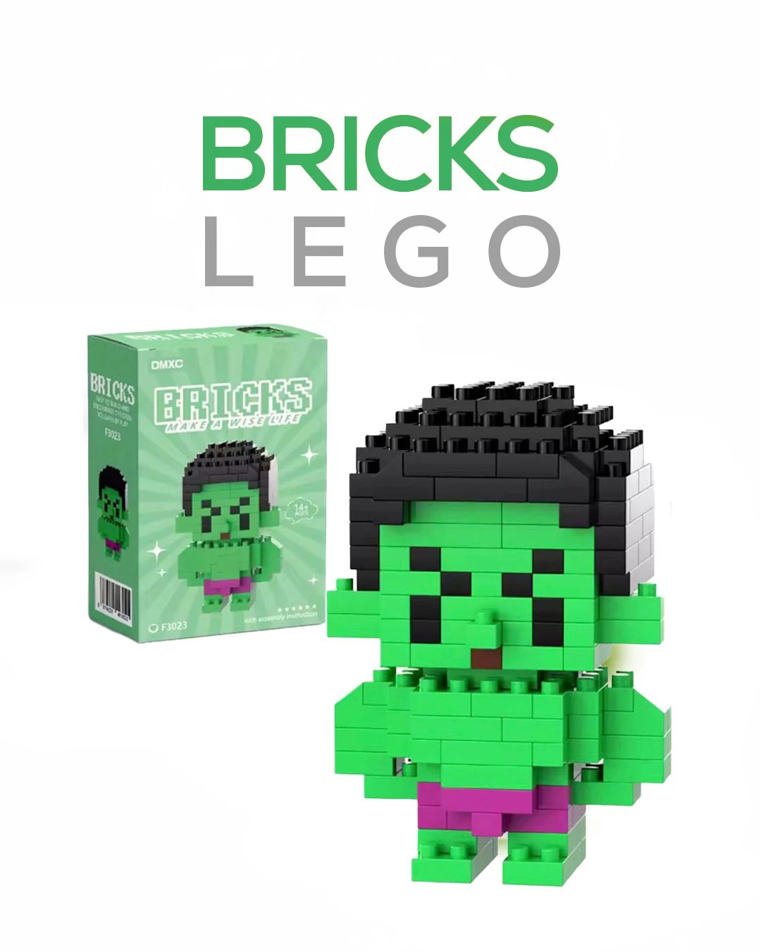 Hulk Bricks Lego Seti