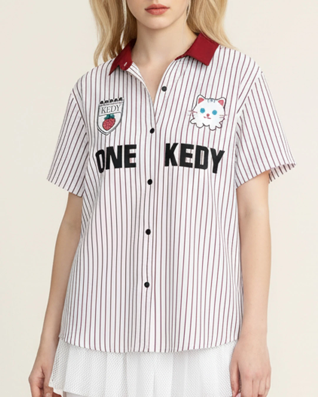 One Kedy Detail Oversize Gömlek