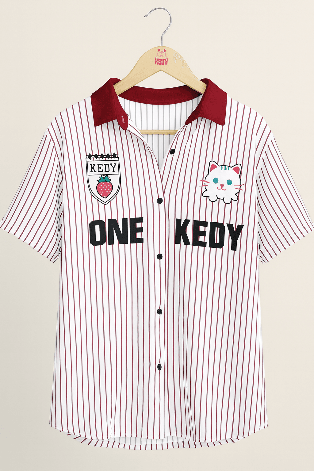 One Kedy Detail Oversize Gömlek