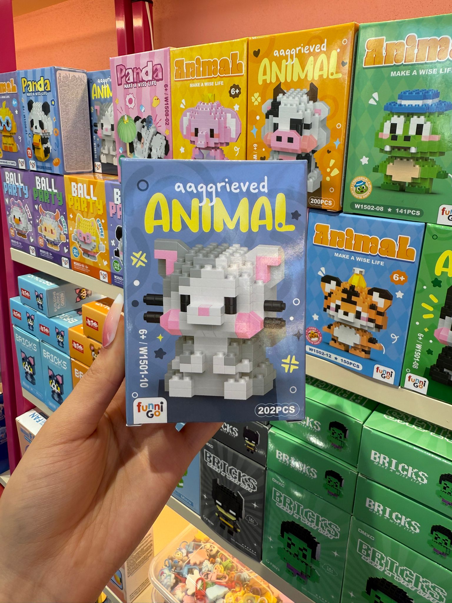 Cute Cat Animal Lego Seti