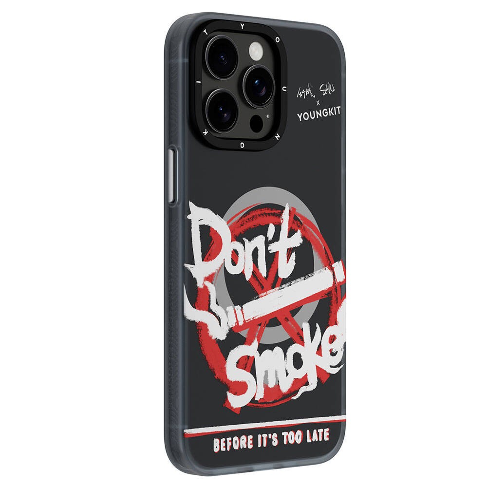 iPhone 15 Pro Max Kılıf Magsafe Şarj Özellikli Shu Tasarımlı Youngkit City Serisi Kılıf
