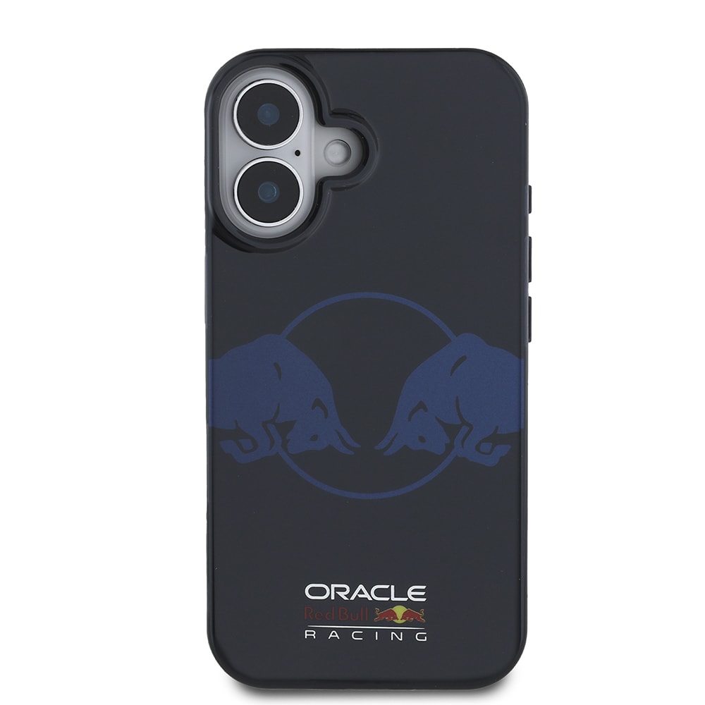 Apple iPhone 16 Kılıf Redbull Orjinal Lisanslı M-safe Şarj Özellikli IML Çift Boğa Baskılı Sert PC Kapak