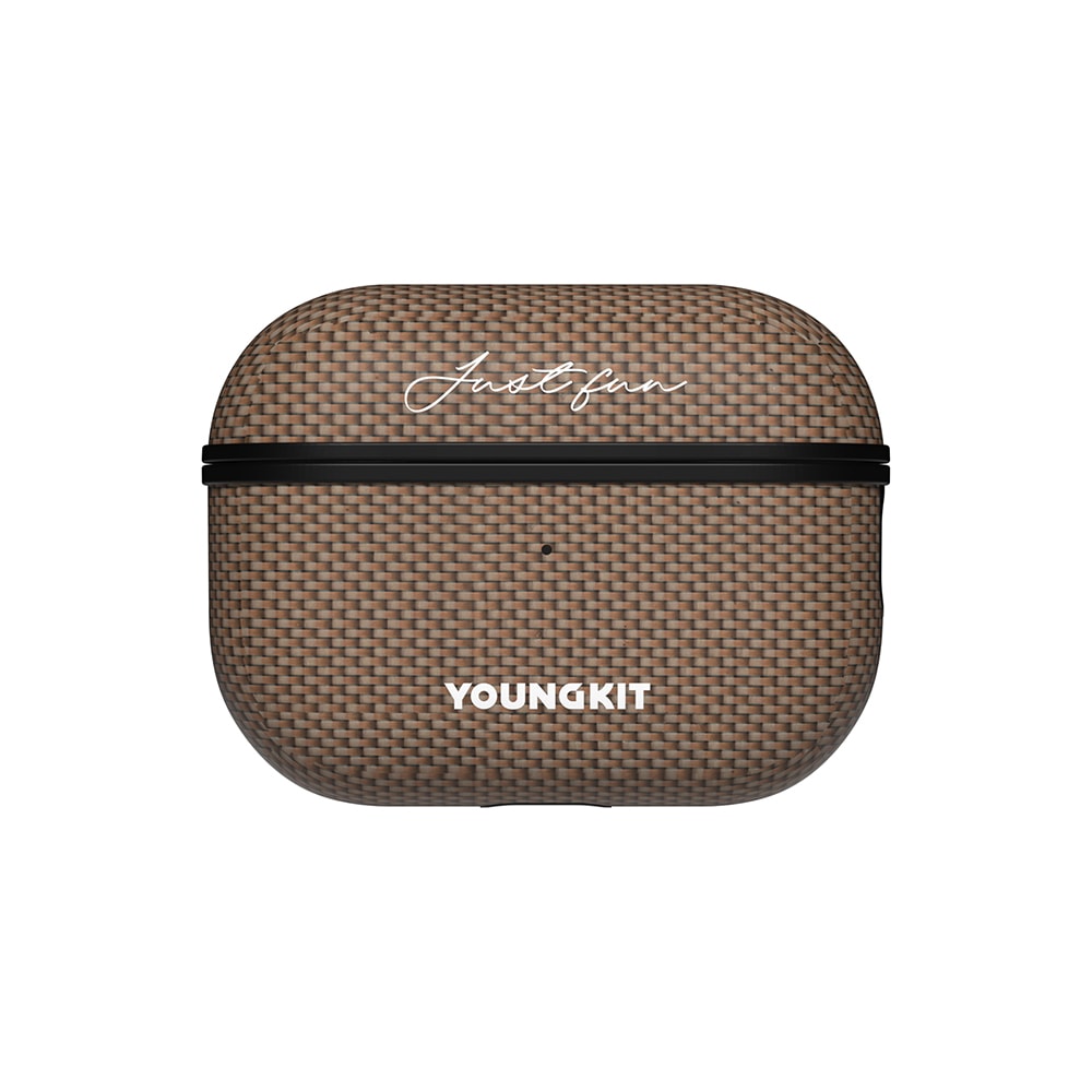 Apple Airpods Pro Kılıf M-safe Şarj Özellikli Aramid Fiber Youngkit 1500D Kevlar Extreme Wing Serisi Kapak