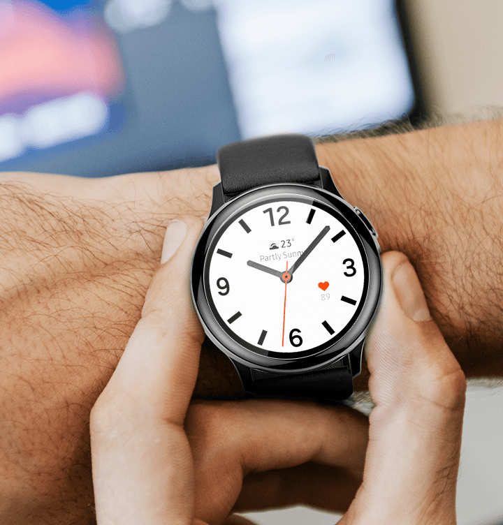 Galaxy Watch Active 2 44mm Araree Pure Diamond Pet Ekran Koruyucu