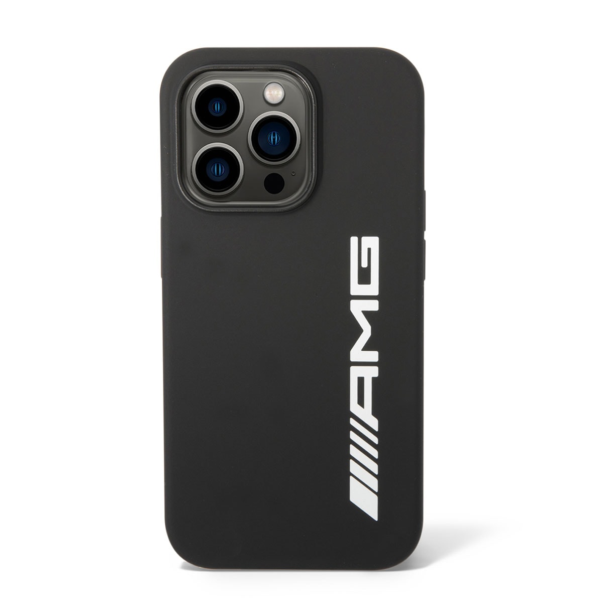 Apple iPhone 14 Pro Kılıf AMG M-safe Şarj Özellikli Büyük Logo Dizayn Kapak