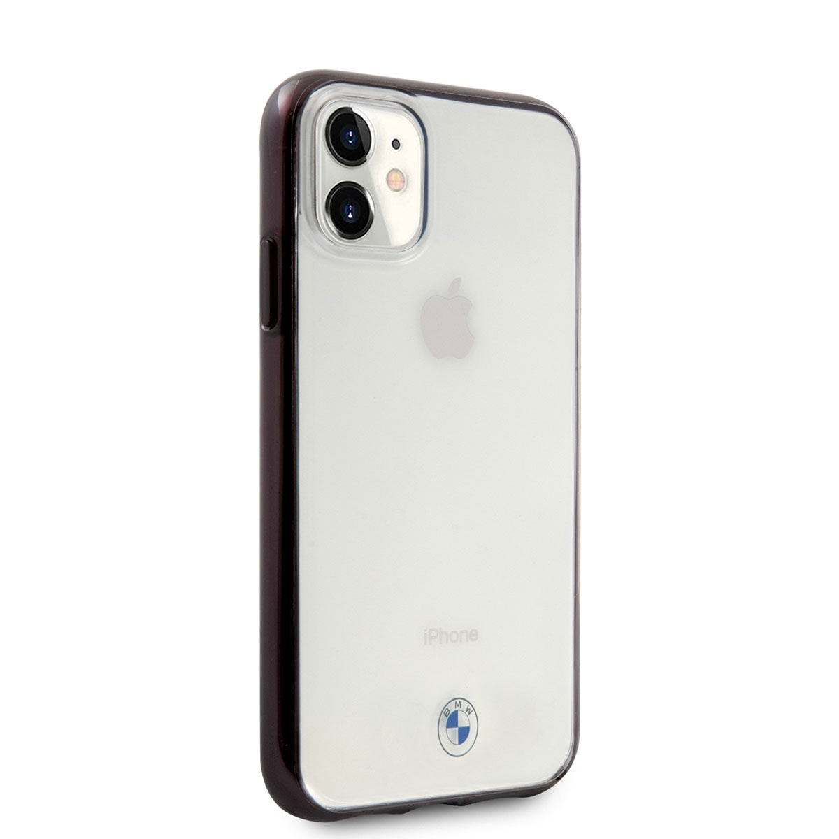 Apple iPhone 11 Kılıf BMW Transparan Elektroplatin Kenar Kaplama Dizayn Kapak