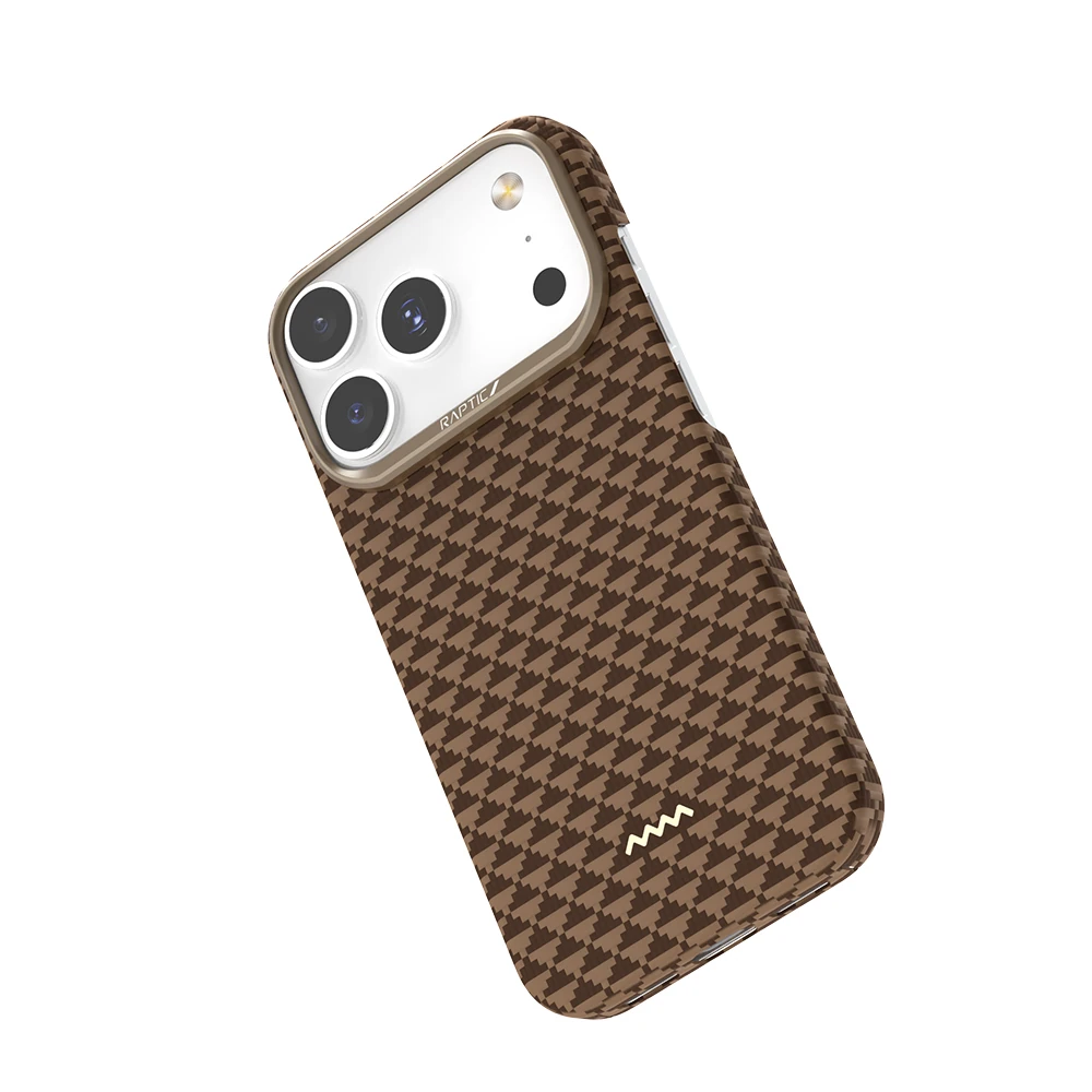 Apple iPhone 17 Pro Max Kılıf M-safe Şarj Özellikli Raptic Aramid Skin Origin Serisi Kapak