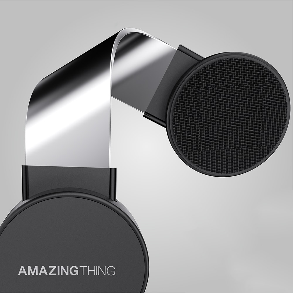 Amazingthing Explorer Pro Mag Magnetik M-safe Uyumlu Bükülebilen Eğimli ve Düz Zemin Araç Telefon Tutucu