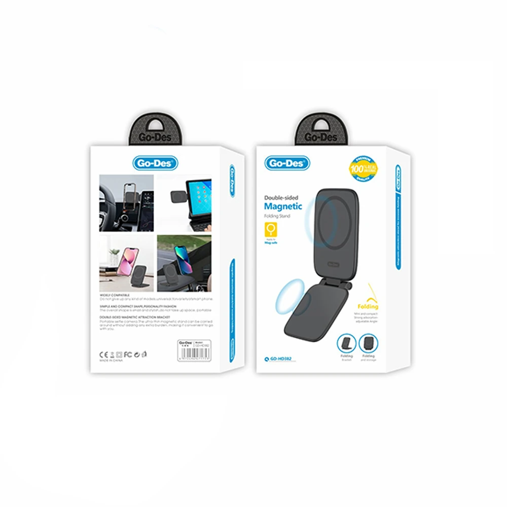 Go Des GD-HD382 Katlanabilir Magnetik Telefon Tutucu