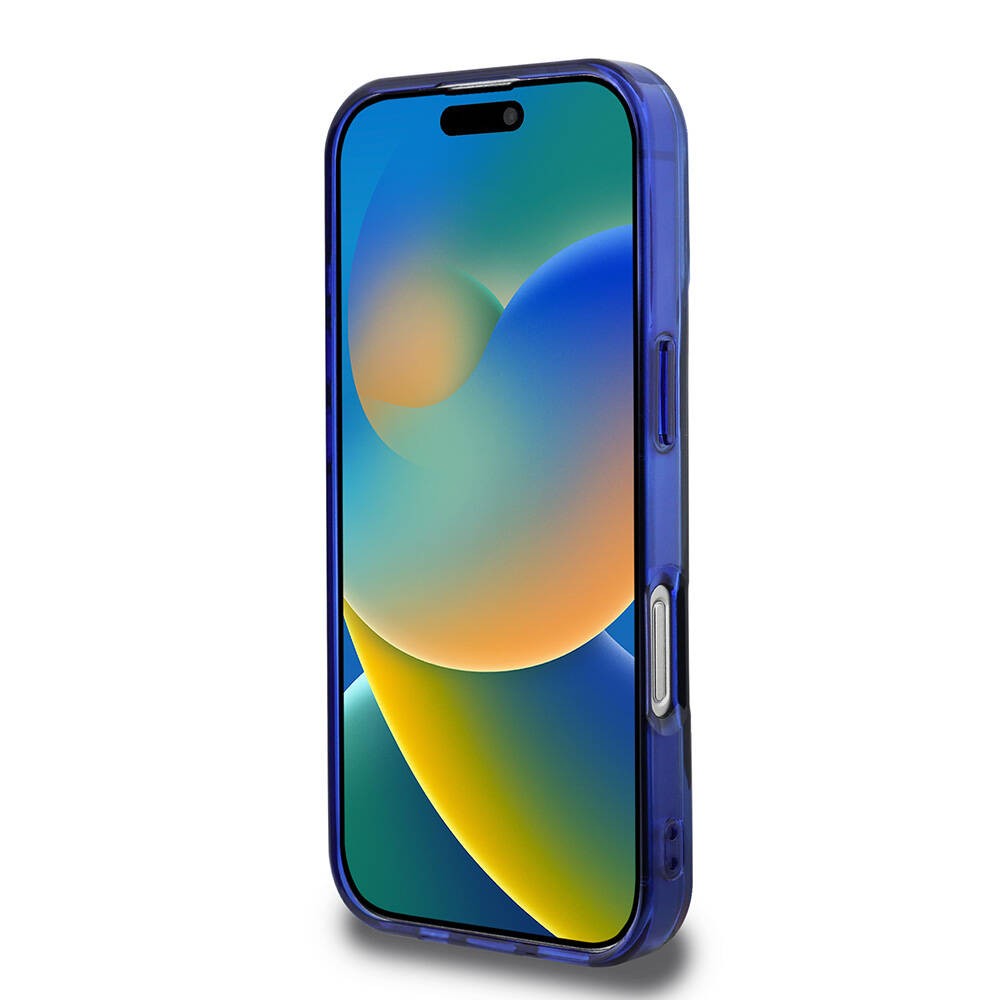 iPhone 16 Pro Max Kılıf BMW Orjinal Lisanslı Magsafe Şarj Özellikli M Logolu Üç Renk Çizgili Motorsport Circle Kılıf
