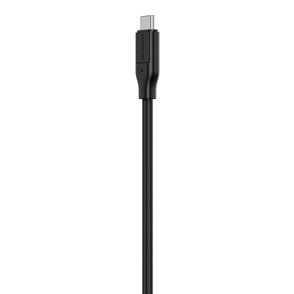 Amazingthing Magcord Serisi Magnetik Örgülü Tasarımlı Type-C to Type-C PD Data ve Şarj Kablosu 60W 1.2M