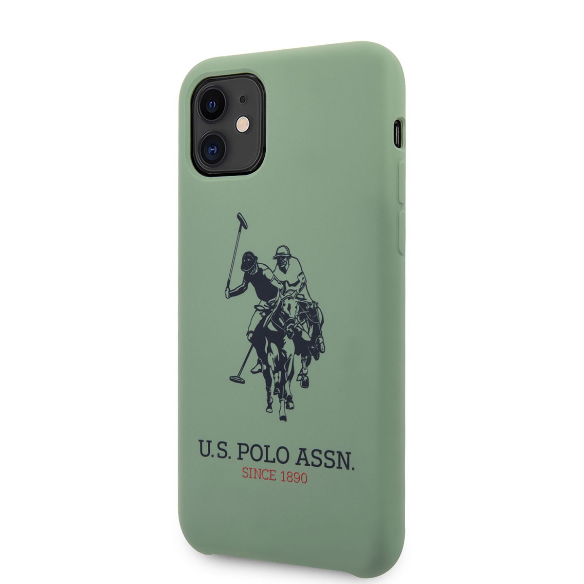 iPhone 11 Kılıf U.S. POLO ASSN. Silikon Büyük Logo Dizayn Kılıf