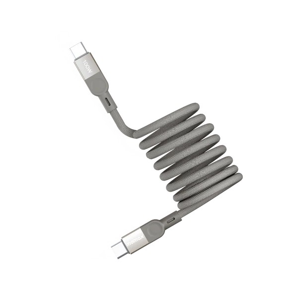 Momax Mag.Link | Magnetic USB-C to USB-C Cable 100W -Naturel