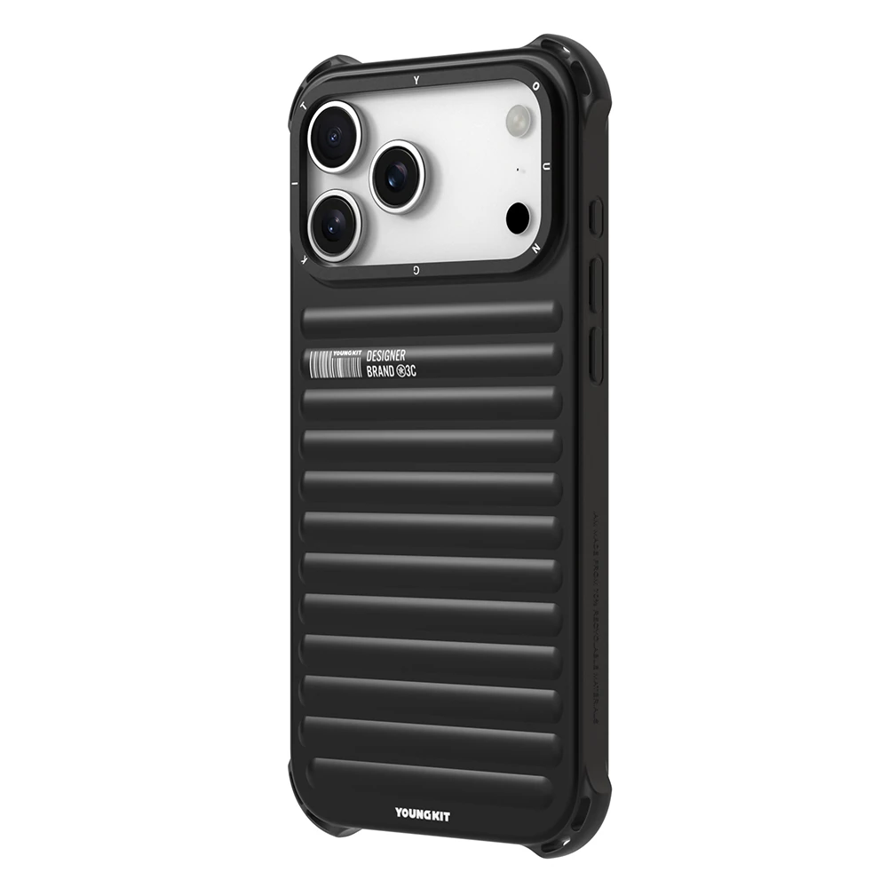 Apple iPhone 17 Pro Max Kılıf Mat Renkli Tasarım Youngkit True Color Serisi Kapak