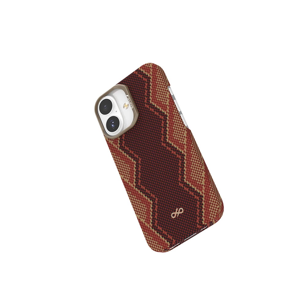 Apple iPhone 17 Kılıf M-safe Şarj Özellikli Raptic Aramid Skin Bionic Serisi Kapak