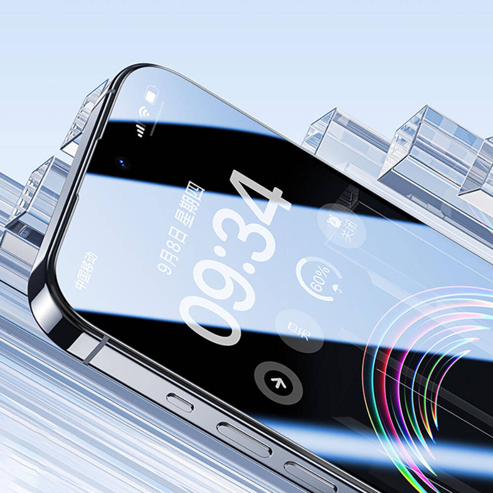 iPhone 14 Pro Benks V Pro Ultra Shield 0.3mm Ekran Koruyucu + Kolay Uygulama Aparatlı