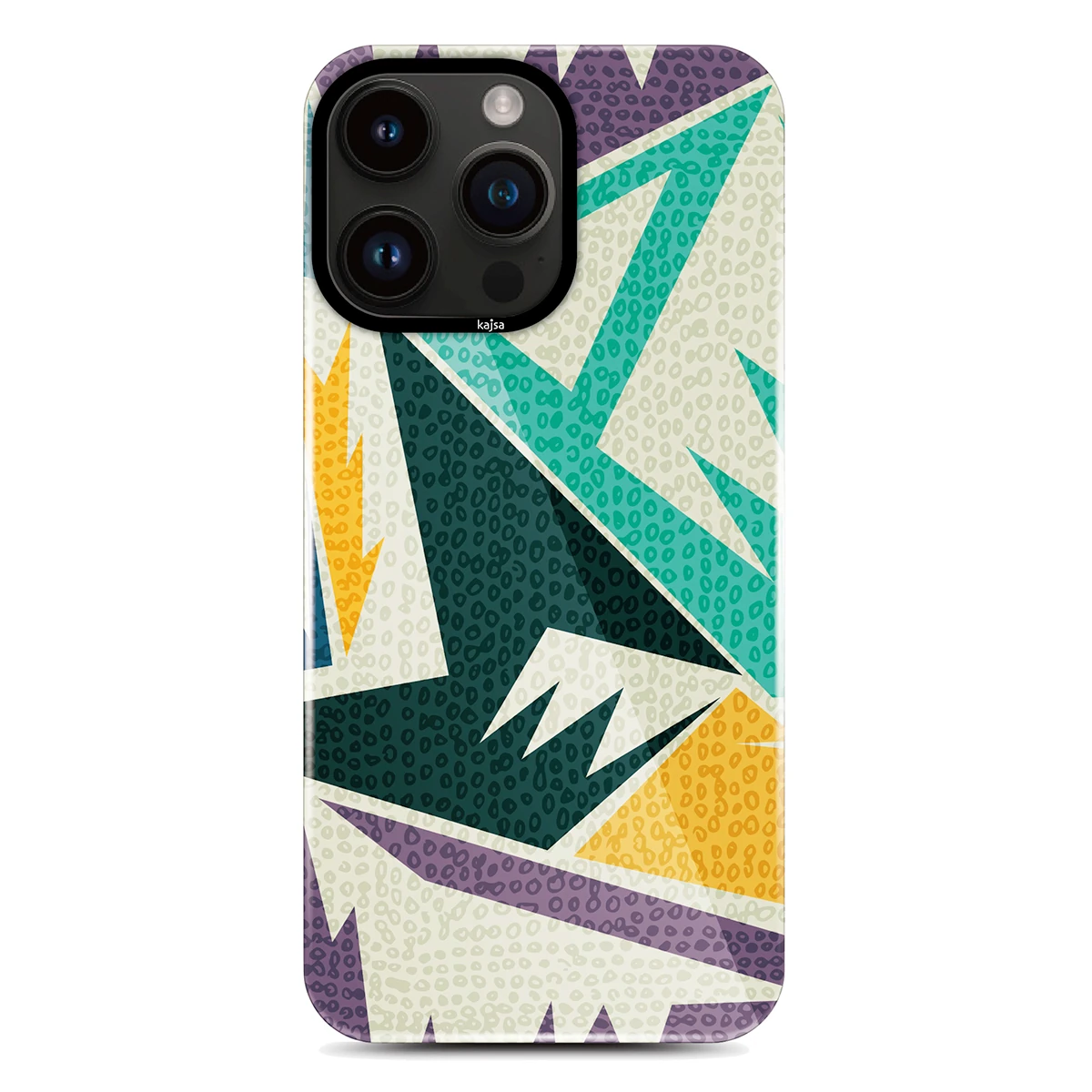 Apple iPhone 14 Pro Max Kılıf HD Desenli Kajsa Shield Plus Flower Graphic Serisi Kapak