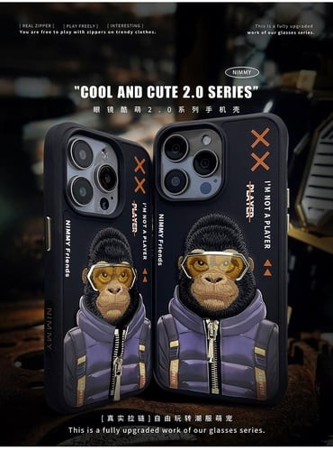 Nimmy Cool Cute 2.0 Series Gorilla Siyah