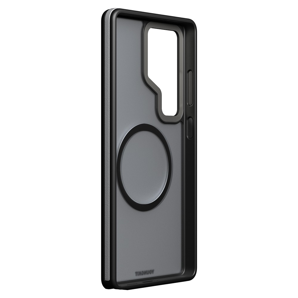 Galaxy S25 Ultra Kılıf Magsafe Şarj Özellikli Youngkit Rock Sand Serisi Kapak