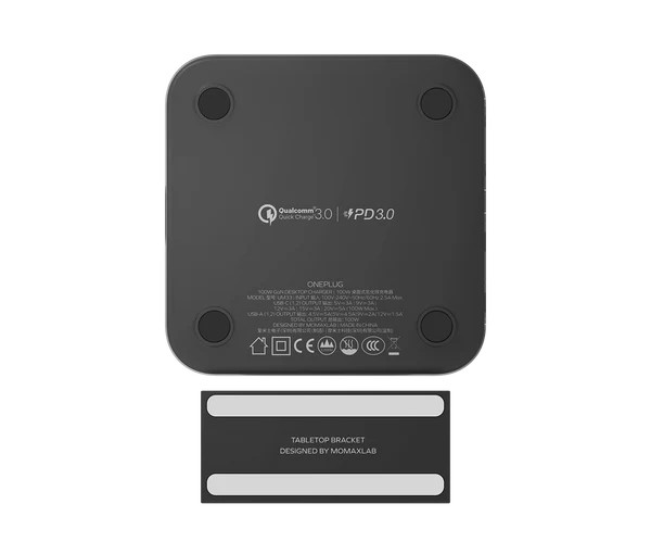 Momax OnePlug | 4-Ports Desktop Charger (GaN 100W)