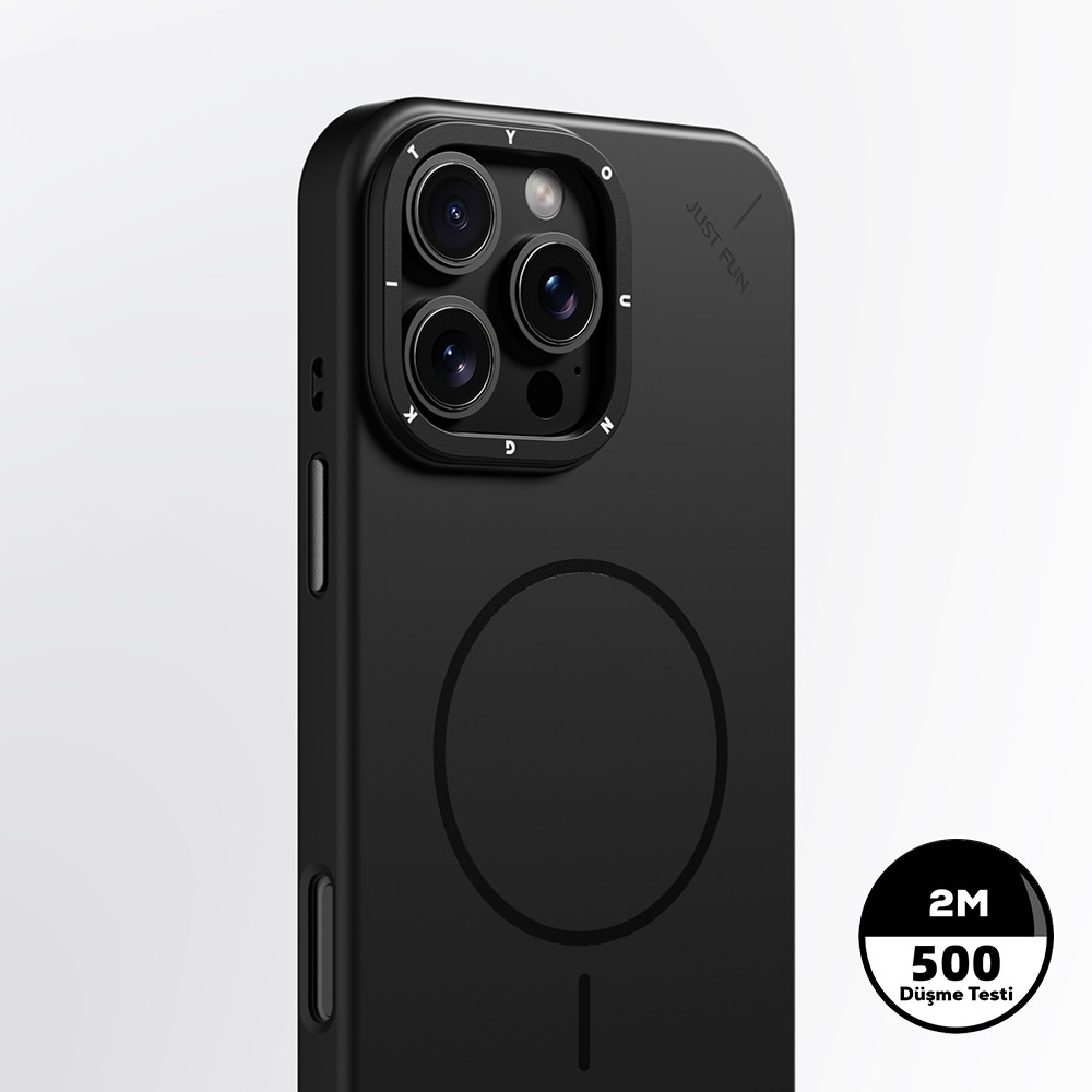 Apple iPhone 16 Pro Kılıf M-safe Şarj Özellikli Youngkit Dynamag Serisi Kapak