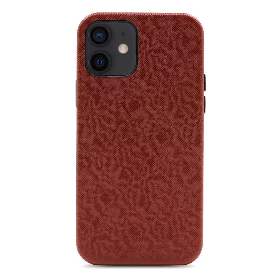 Apple iPhone 12 Kılıf ​Kajsa Woven Kapak
