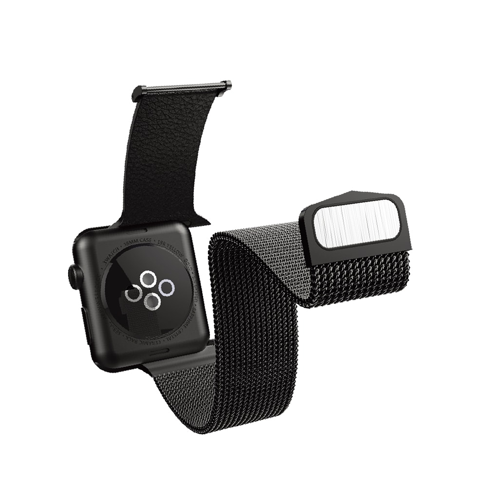 Apple Watch 10 46mm Raptic Hybrid Serisi Metal Hasır Kordon