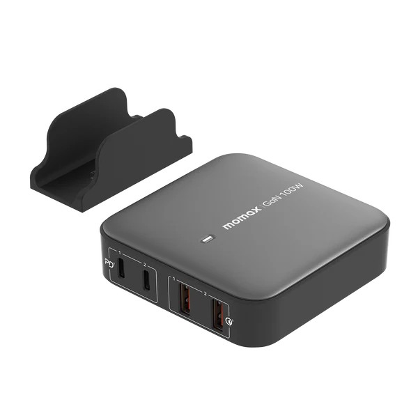 Momax OnePlug | 4-Ports Desktop Charger (GaN 100W)