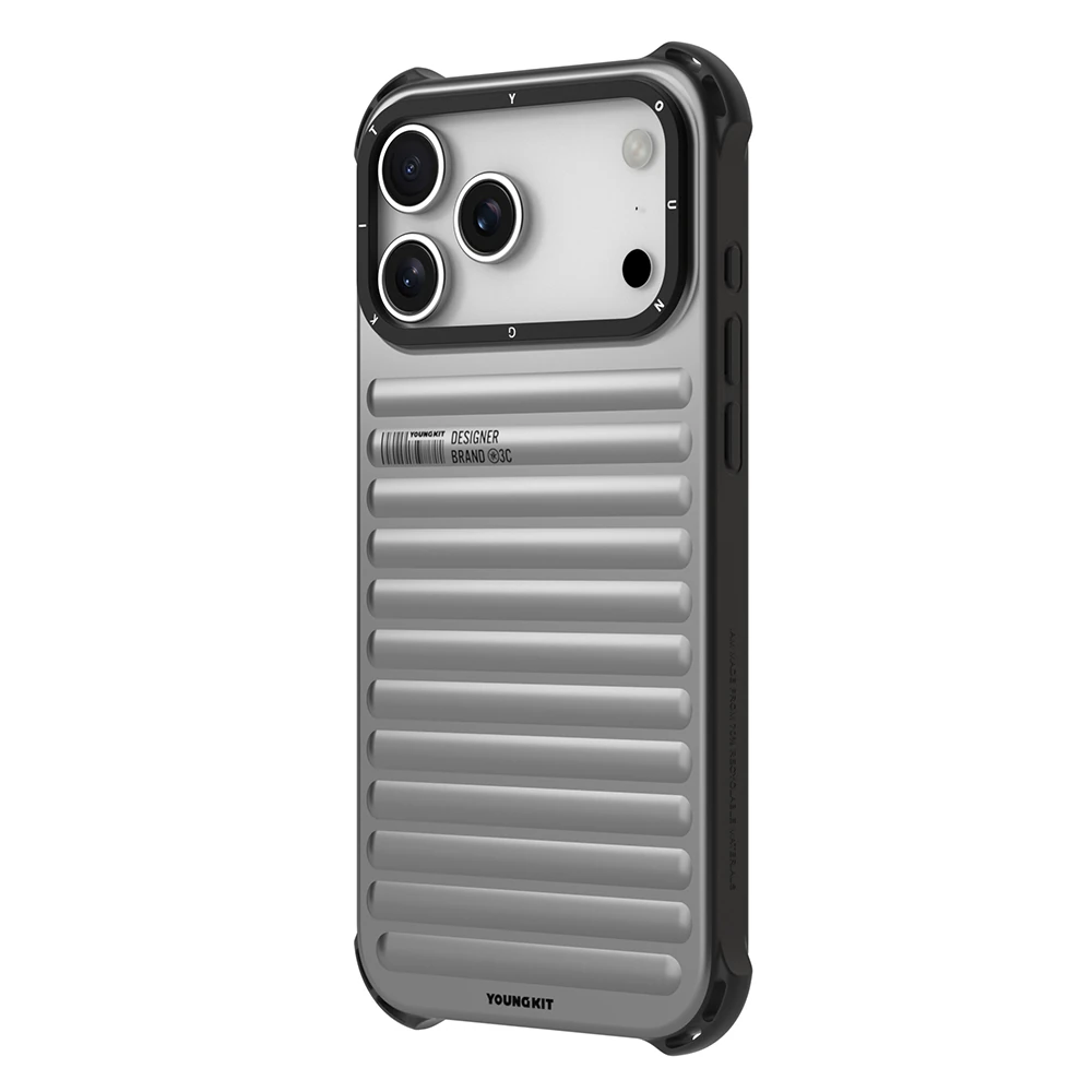 Apple iPhone 17 Pro Max Kılıf Mat Renkli Tasarım Youngkit True Color Serisi Kapak