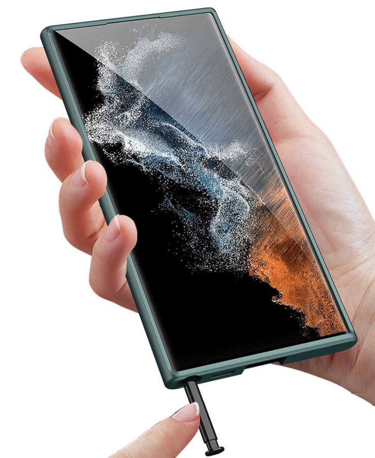 Galaxy S22 Ultra Kılıf Zore Silikon Kıpta Kılıf