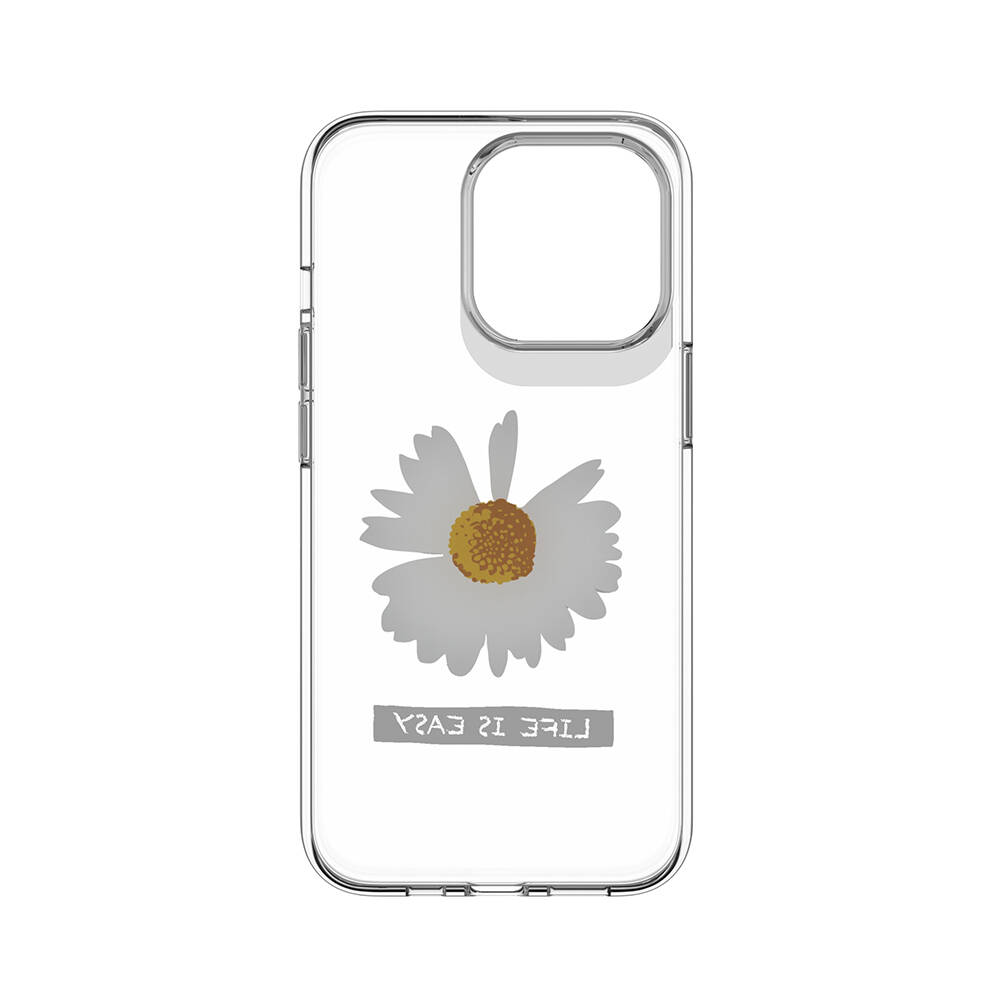 Apple iPhone 13 Pro Kılıf Çift IMD Baskılı Lisanslı Switcheasy Artist Daisy Kapak