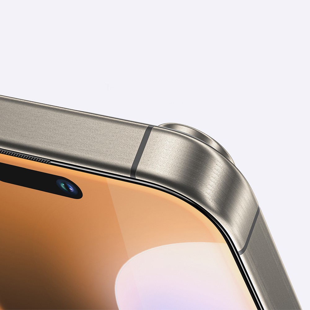 Apple iPhone 16 Pro Amazingthing Titan Max Parmak İzi Bırakmayan Temperli Cam Ekran Koruyucu