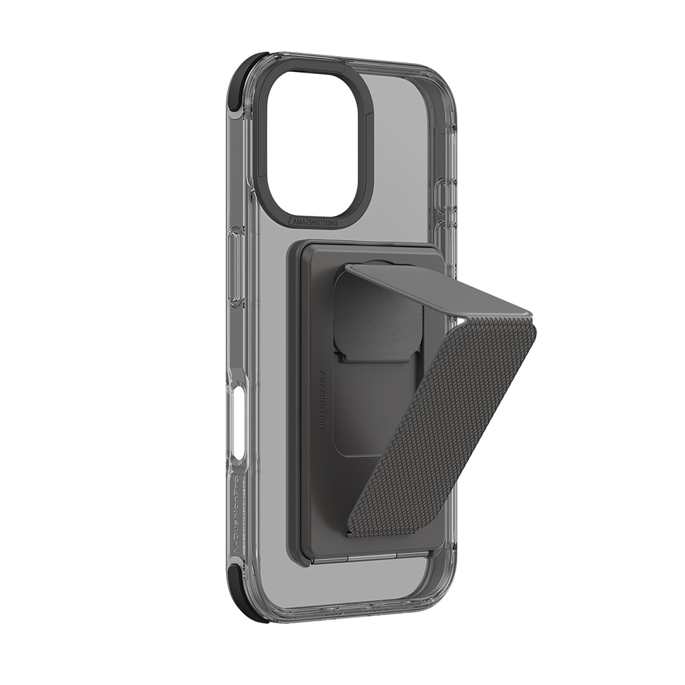 Apple iPhone 16 Kılıf M-safe Şarj Özellikli Standlı Set Amazingthing Omni Adventure Serisi Kapak