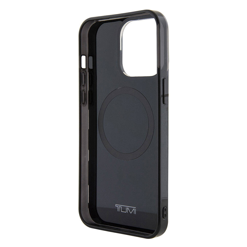 Apple iPhone 15 Pro Kılıf TUMI Orjinal Lisanslı M-safe Şarj Özellikli PC TPU Çift Katmanlı Kamuflaj Desenli Kapak