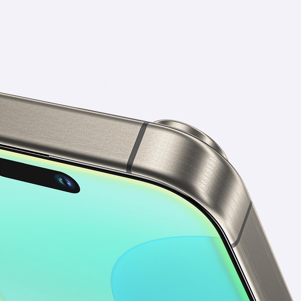 Apple iPhone 16 Pro Amazingthing Radix Mat Parmak İzi Bırakmayan Temperli Cam Ekran Koruyucu