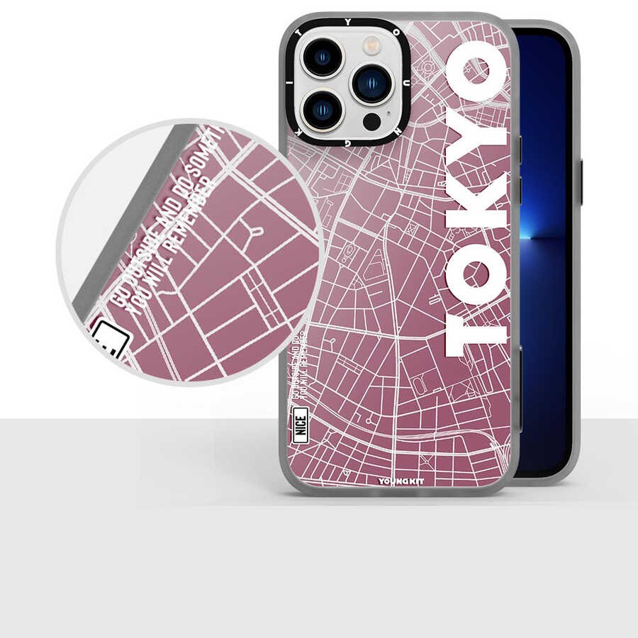 Apple iPhone 12 Pro Max Kılıf YoungKit World Trip Serisi Kapak