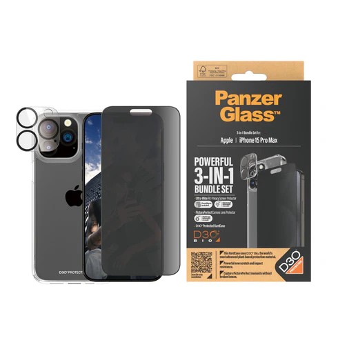 PanzerGlass Hayalet 3in1 Bundle Paket 