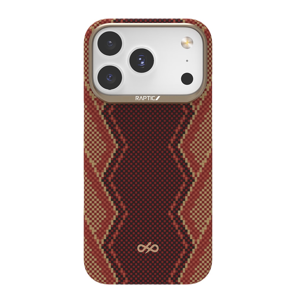 Apple iPhone 17 Pro Max Kılıf M-safe Şarj Özellikli Raptic Aramid Skin Bionic Serisi Kapak