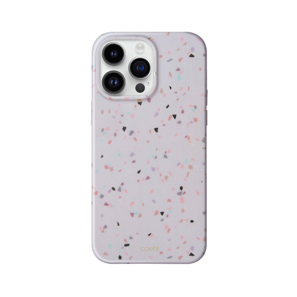 iPhone 14 Pro Kılıf Mozaik Desenli Coehl Terrazzo Kılıf