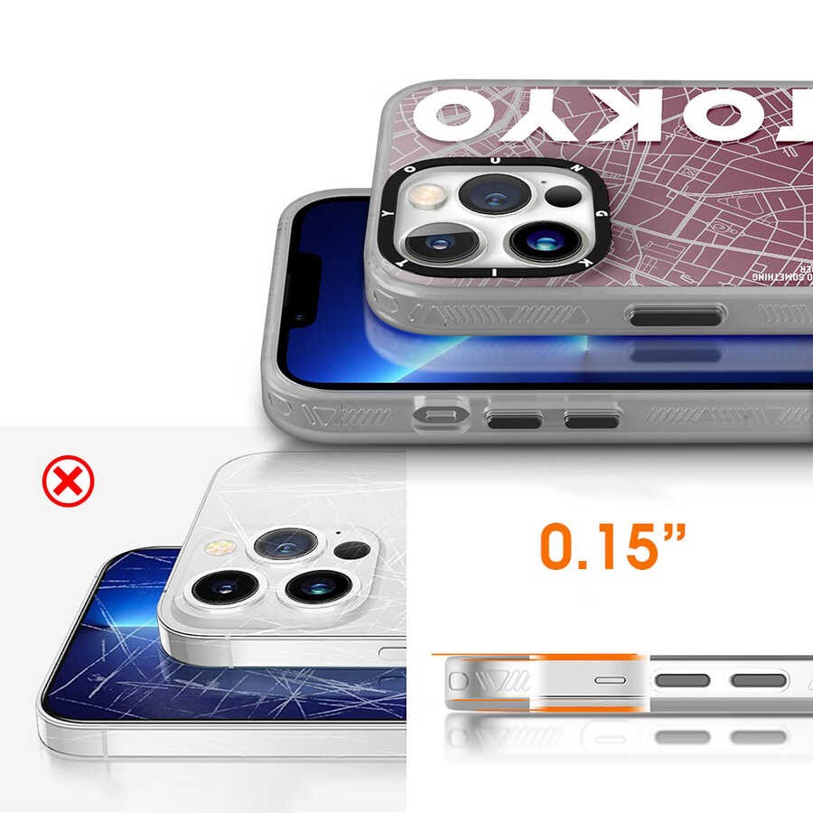 Apple iPhone 12 Pro Max Kılıf YoungKit World Trip Serisi Kapak