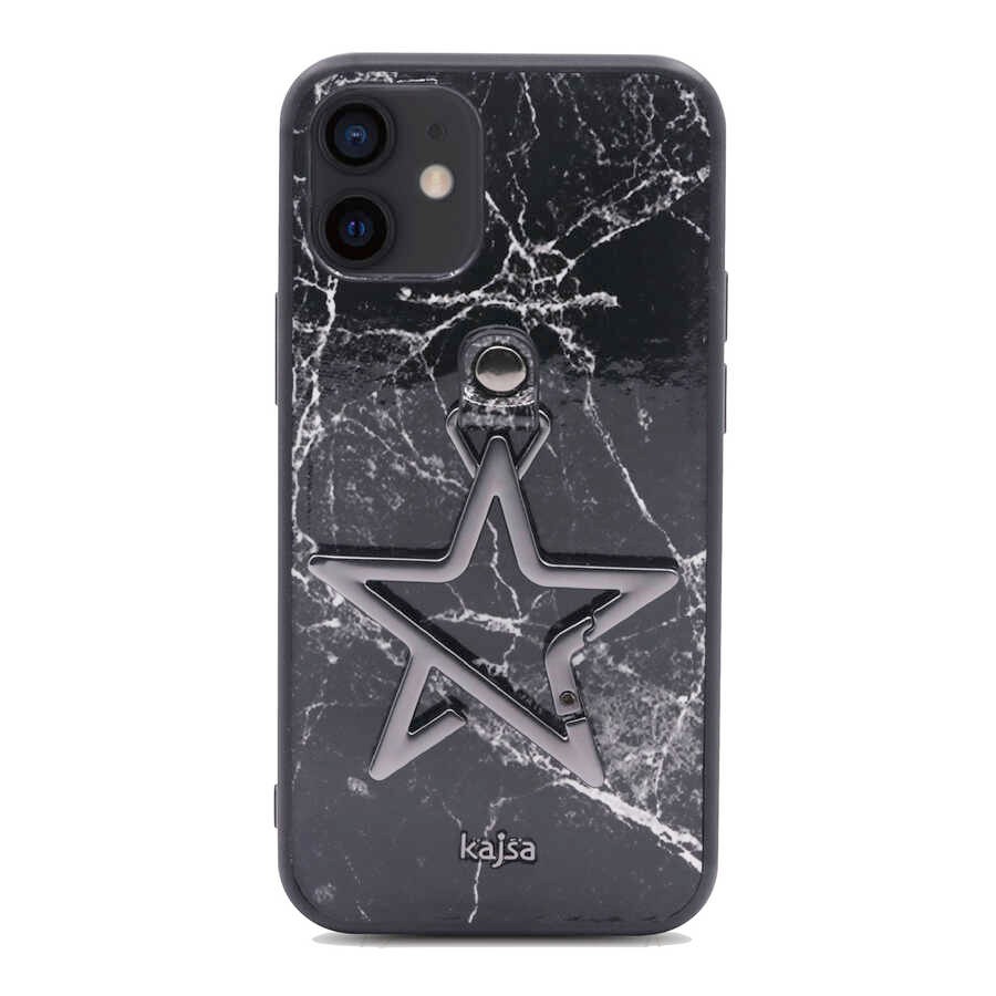 Apple iPhone 12 Kılıf Kajsa Starry Serisi Marble Kapak