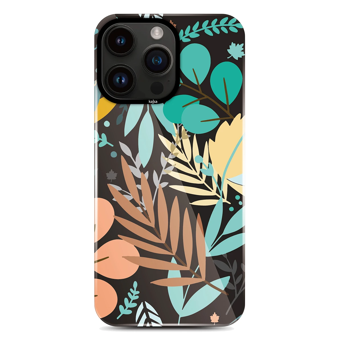 Apple iPhone 14 Pro Max Kılıf HD Desenli Kajsa Shield Plus Flower Graphic Serisi Kapak