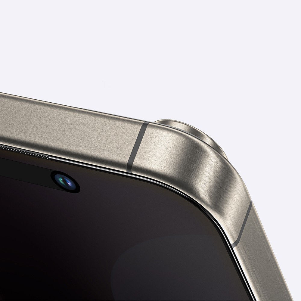 Apple iPhone 16 Pro Max Amazingthing Titan Privacy Parmak İzi Bırakmayan Temperli Cam Ekran Koruyucu