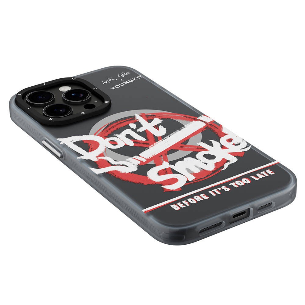 iPhone 15 Pro Max Kılıf Magsafe Şarj Özellikli Shu Tasarımlı Youngkit City Serisi Kılıf