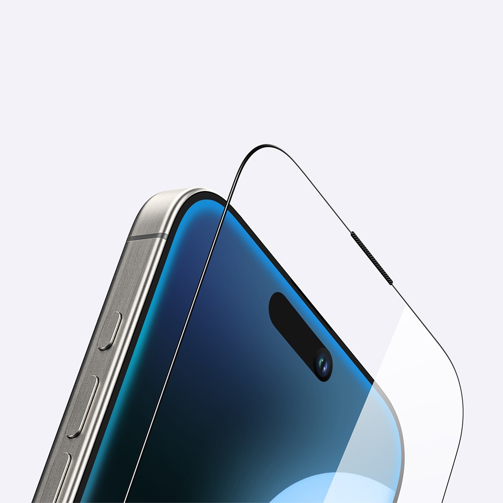 Apple iPhone 16 Pro Amazingthing Titan Parmak İzi Bırakmayan Temperli Cam Ekran Koruyucu